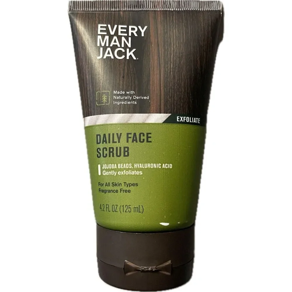 Every Man Jack - Daily Face Scrub - Exfoliate 1 Each-4.2 Fl Oz Discontinued HTF